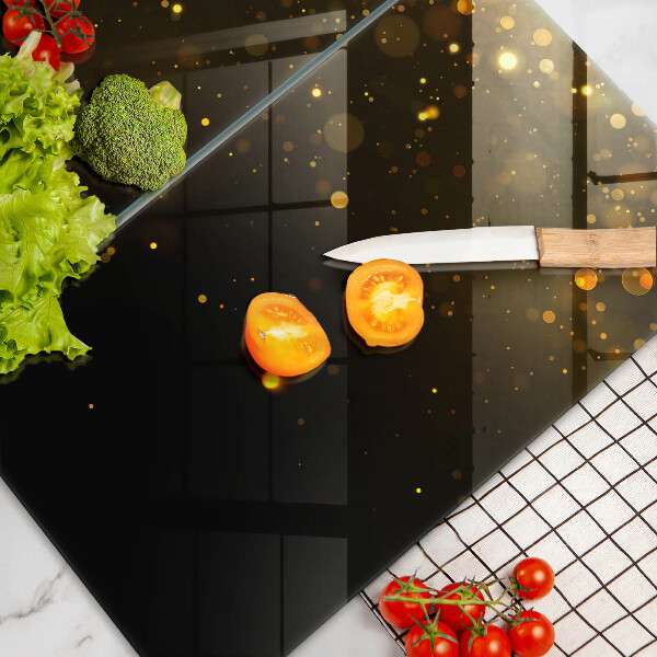 De vidrio templado Brillo dorado