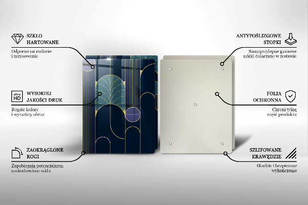 De vidrio templado Tema abstracto