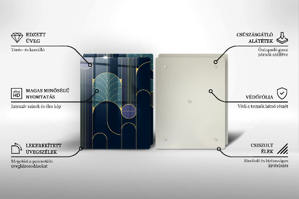 De vidrio templado Tema abstracto