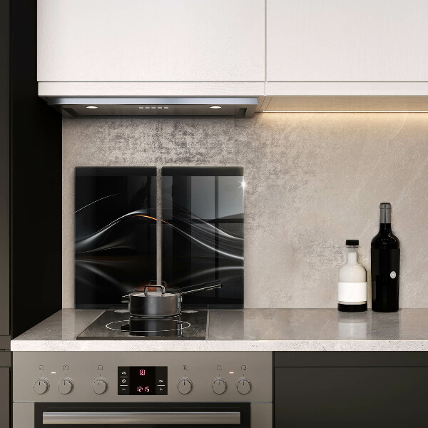 De vidrio templado Diseño abstracto 3d