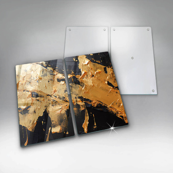 De vidrio templado Textura de pintura elegante