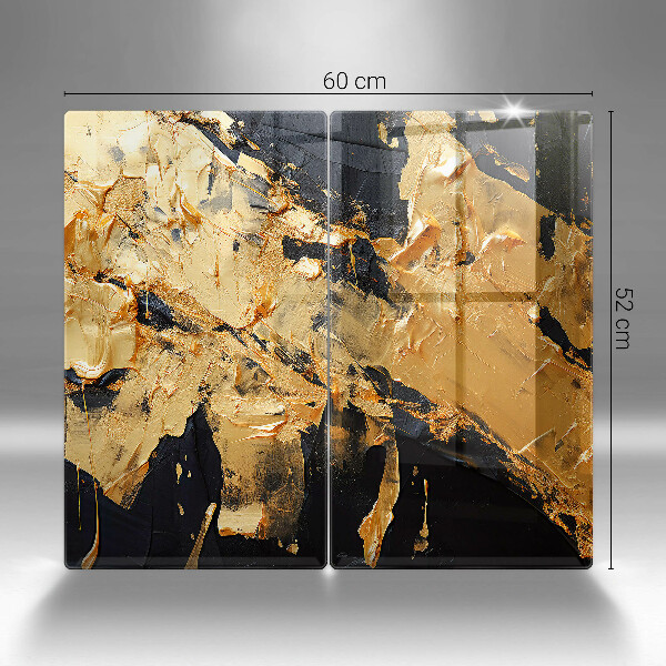 De vidrio templado Textura de pintura elegante