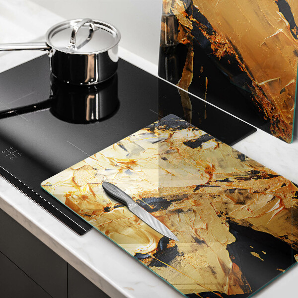 De vidrio templado Textura de pintura elegante