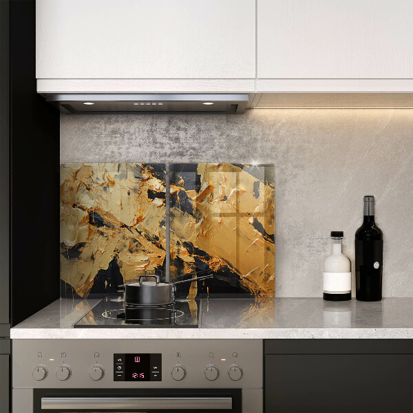 De vidrio templado Textura de pintura elegante