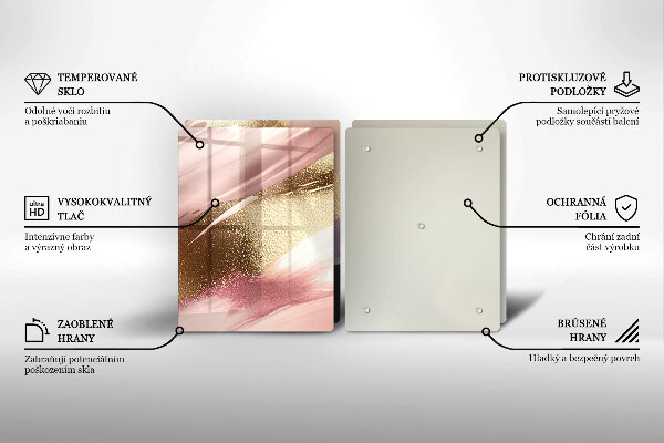 De vidrio templado Manchas pastel