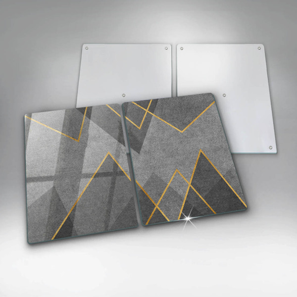 De vidrio templado Formas afiladas