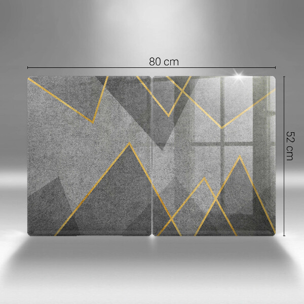 De vidrio templado Formas afiladas