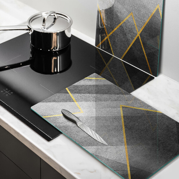 De vidrio templado Formas afiladas