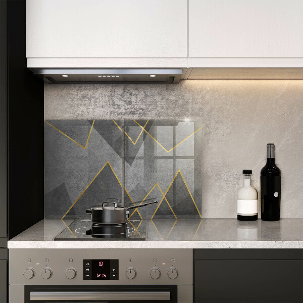 De vidrio templado Formas afiladas