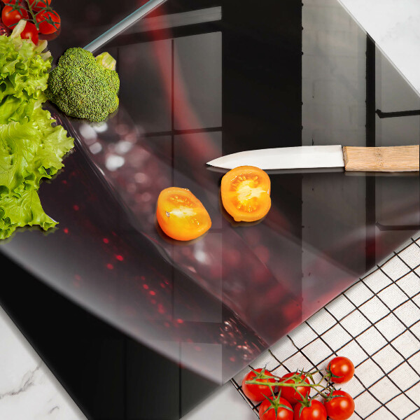 De vidrio templado Vino tinto en una copa