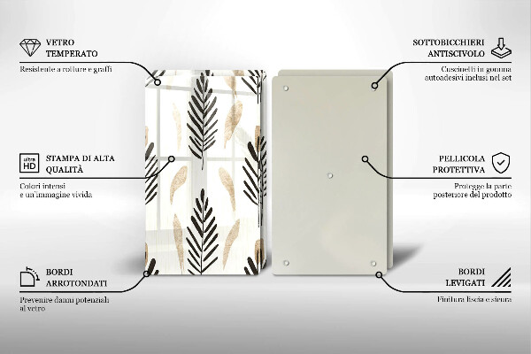 De vidrio templado Plantas bohemias