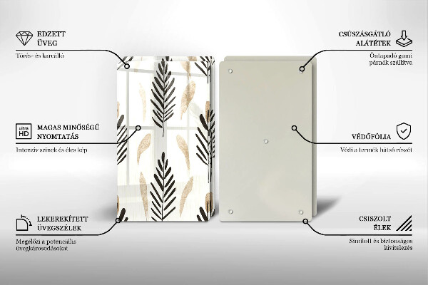 De vidrio templado Plantas bohemias