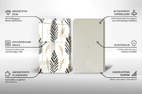 De vidrio templado Plantas bohemias