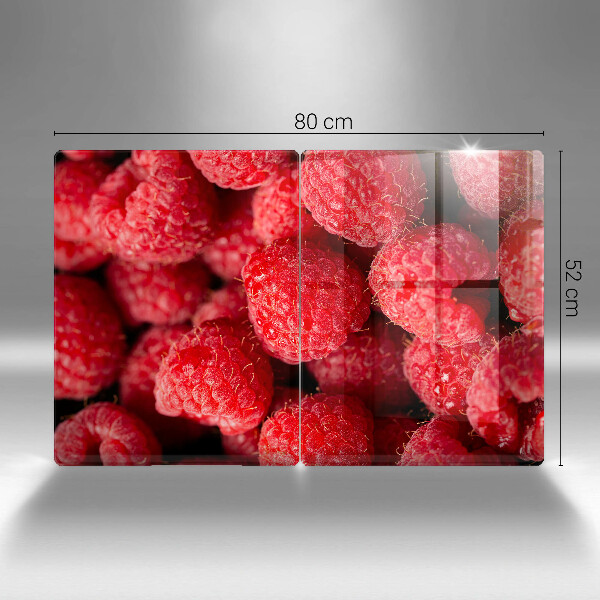 De vidrio templado Fruta de frambuesa