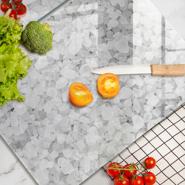 De vidrio templado Cristales de sal