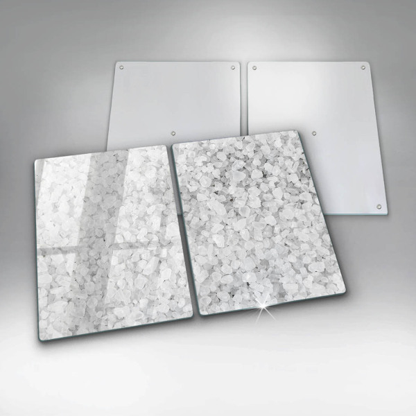 De vidrio templado Cristales de sal