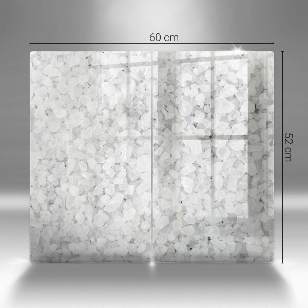 De vidrio templado Cristales de sal