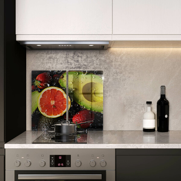 De vidrio templado Frutas y vegetales