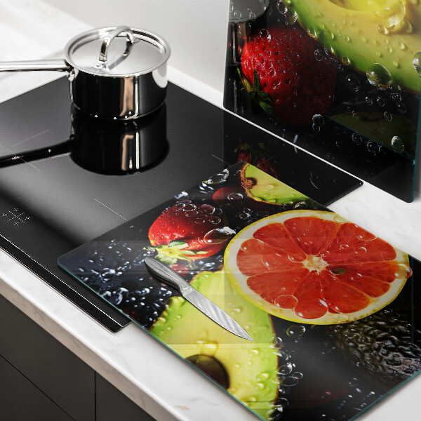 De vidrio templado Frutas y vegetales