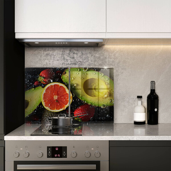 De vidrio templado Frutas y vegetales