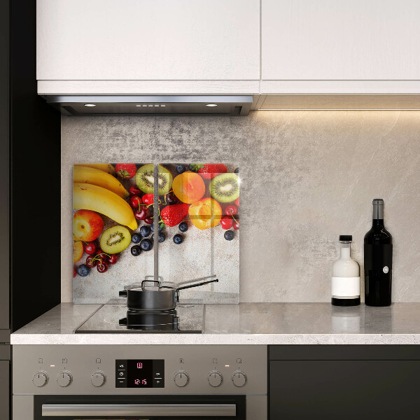 De vidrio templado Frutas navideñas