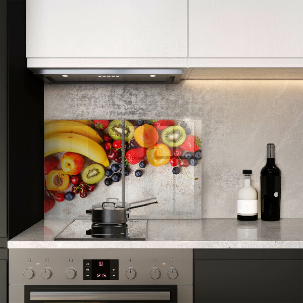 De vidrio templado Frutas navideñas