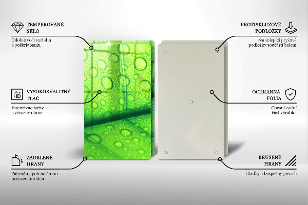 De vidrio templado Primer plano de una hoja