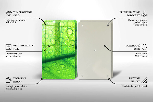 De vidrio templado Primer plano de una hoja