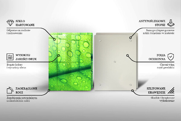 De vidrio templado Primer plano de una hoja