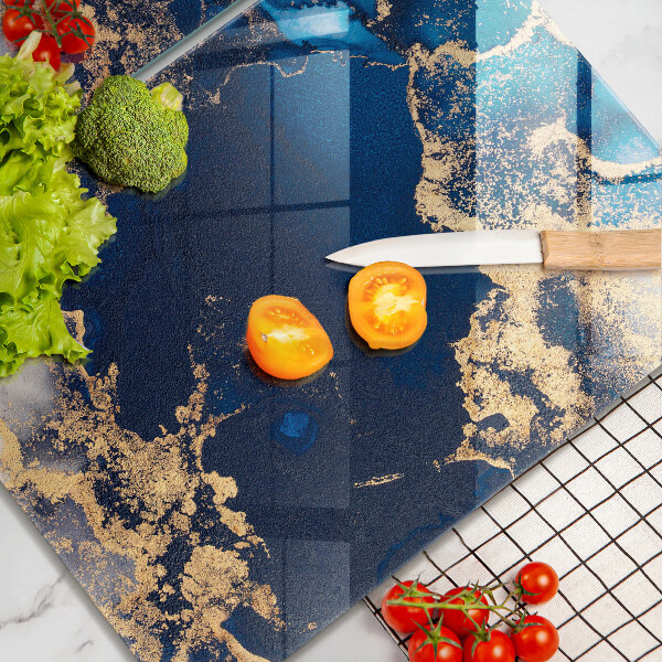 De vidrio templado Abstracción de mármol