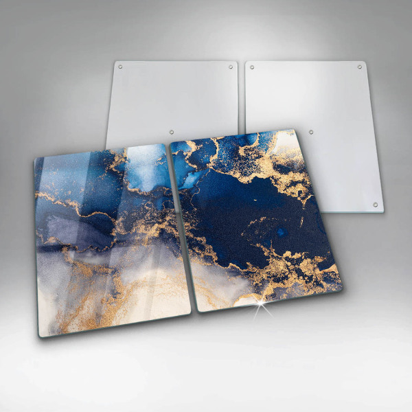 De vidrio templado Abstracción de mármol