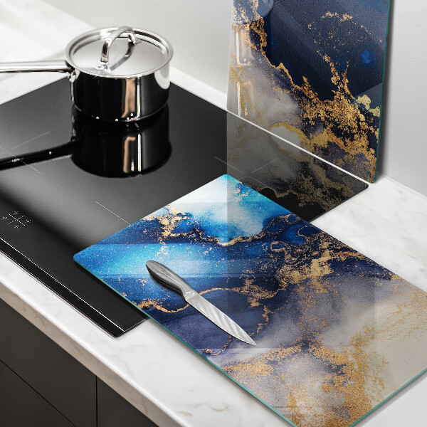 De vidrio templado Abstracción de mármol