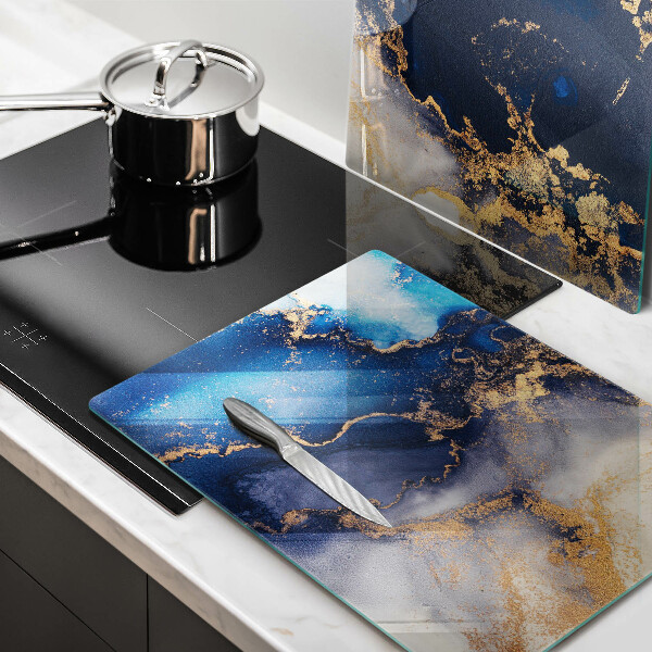 De vidrio templado Abstracción de mármol