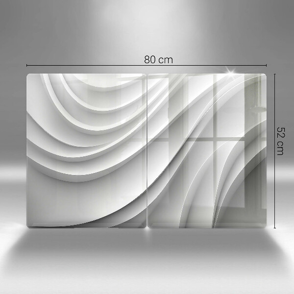 De vidrio templado Líneas geométricas