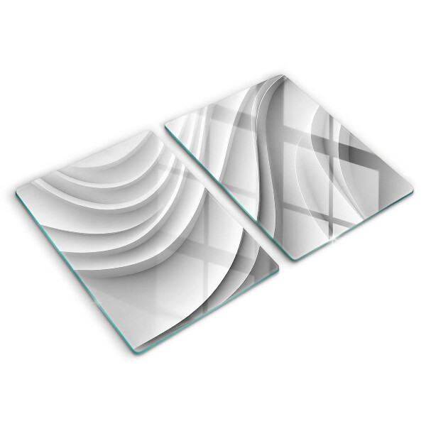 De vidrio templado Líneas geométricas