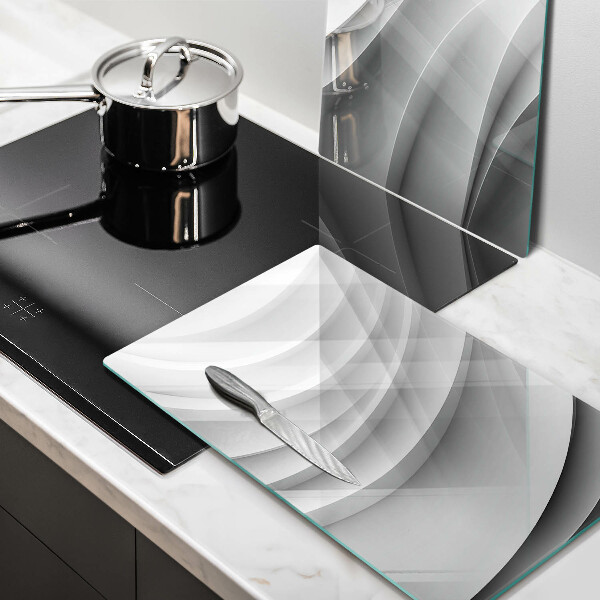 De vidrio templado Líneas geométricas