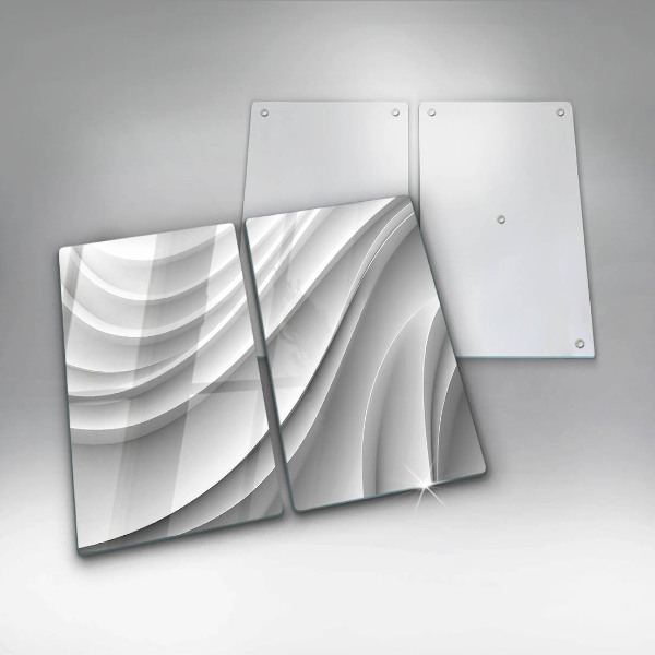 De vidrio templado Líneas geométricas