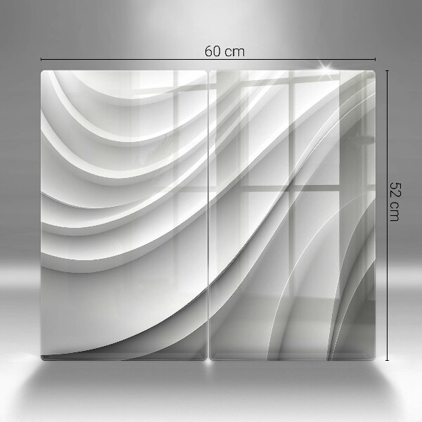 De vidrio templado Líneas geométricas