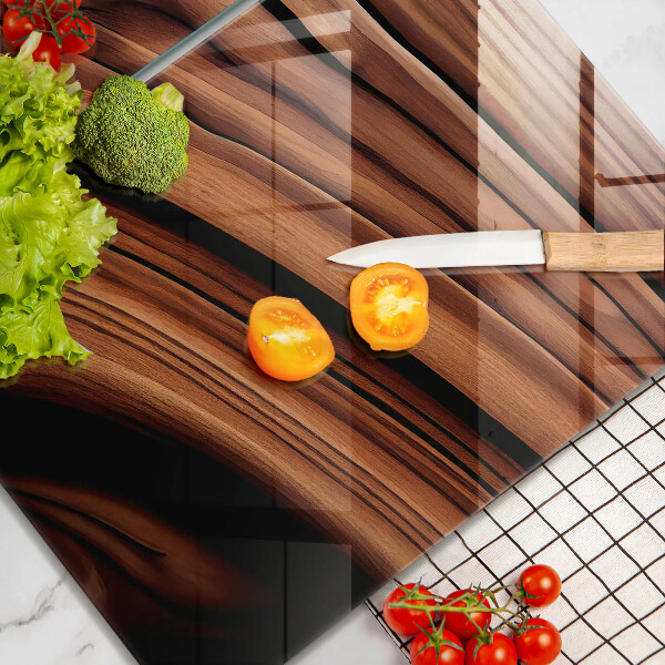 De vidrio templado Estructura de madera