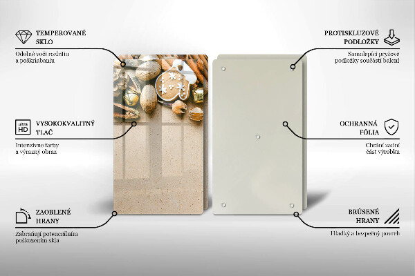 De vidrio templado Decoraciones de navidad