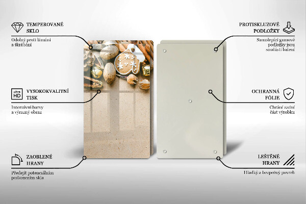 De vidrio templado Decoraciones de navidad