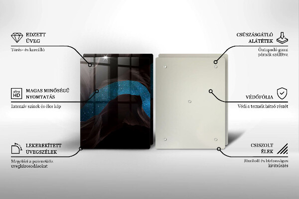 De vidrio templado Cielo estrellado