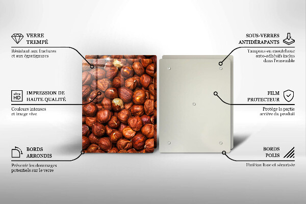 De vidrio templado Avellanas