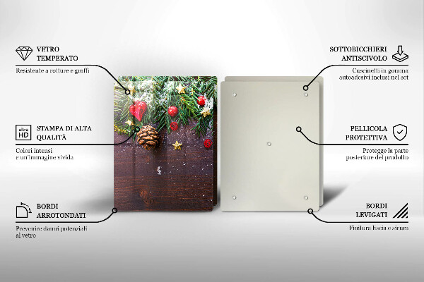 De vidrio templado Decoración navideña