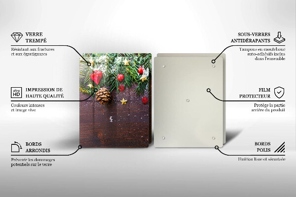 De vidrio templado Decoración navideña