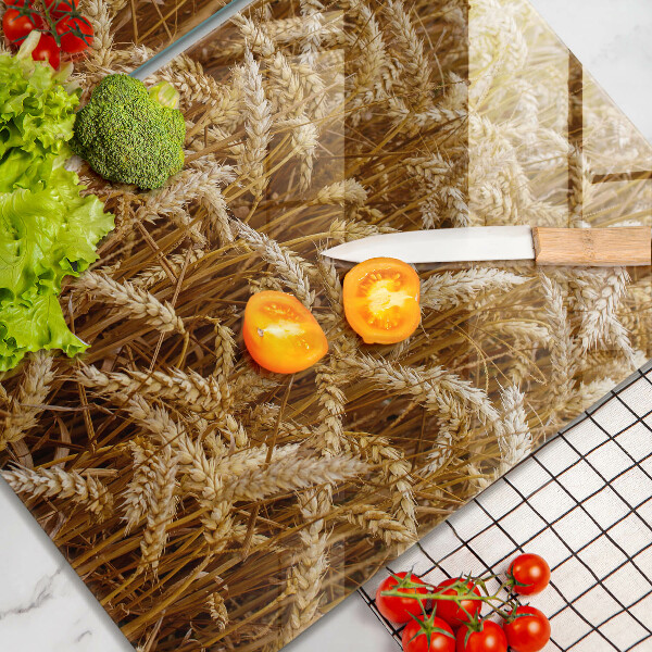 De vidrio templado Campo de grano