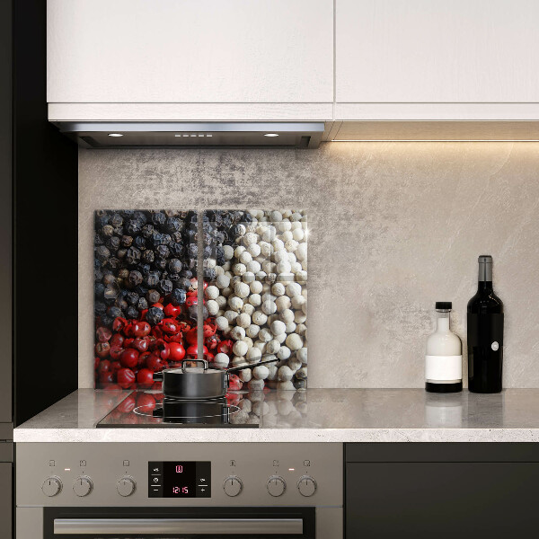 De vidrio templado Pimienta negra