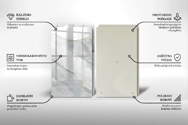 De vidrio templado Textura de piedra