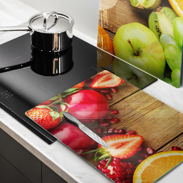 De vidrio templado Fruta fresca