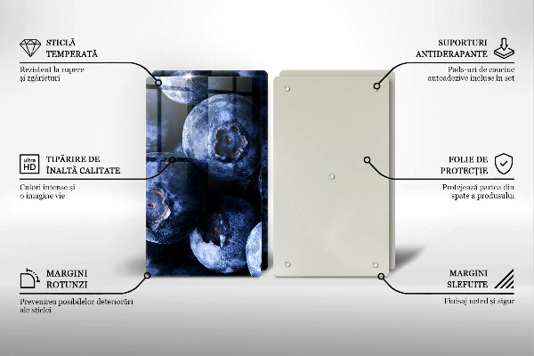 De vidrio templado Cerca de bayas